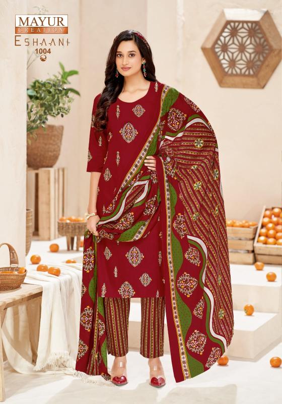 Mayur eshaani vol-1 wholesaler in dress materials pune maharashtra